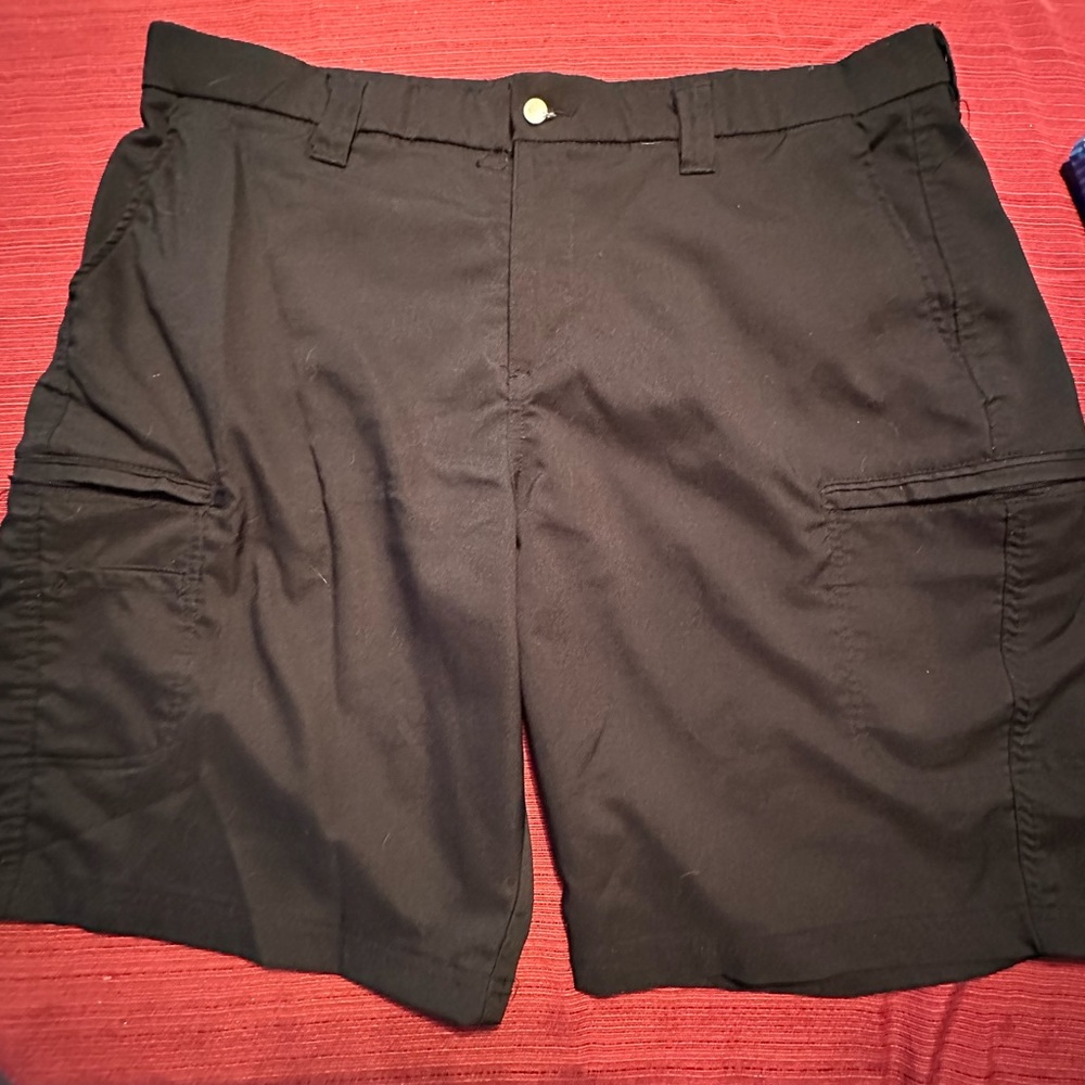 George 40" blue zipper side pockets